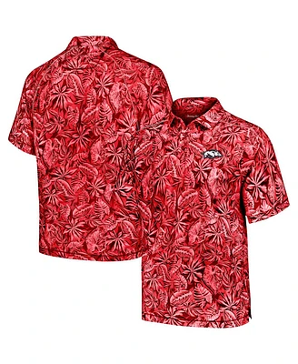 Tommy Bahama Men's Cardinal Arkansas Razorbacks Tropical Score IslandZone Polo Shirt