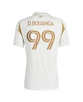 Adidas Men's Denis Bouanga White Lafc 2025 Secondary Replica Player Jersey