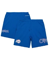 Mitchell & Ness Men's Royal La Clippers Game Day Shorts