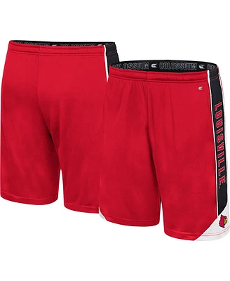 Colosseum Men's Red Louisville Cardinals Haller Shorts