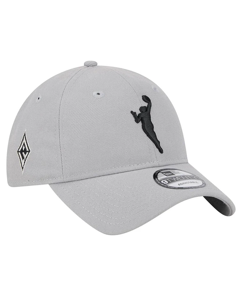 New Era Men's Gray Las Vegas Aces 9TWENTY Adjustable Hat