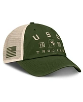 Fanatics Men's Olive Usc Trojans Oht Military Appreciation Frontier Trucker Adjustable Hat