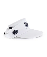 '47 Brand Men's White Penn State Nittany Lions Melbourne Brrr Adjustable Visor Hat