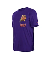 New Era Men's Purple Phoenix Suns 2024/25 City Edition Chenille Heavyweight T-Shirt