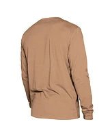 New Era Men's Tan Chicago Bulls 2024/25 City Edition Long Sleeve T-Shirt