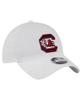 New Era Men's White South Carolina Gamecocks Active Ripstop 9TWENTY Adjustable Hat