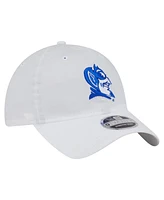 New Era Men's White Duke Blue Devils Active Ripstop 9TWENTY Adjustable Hat