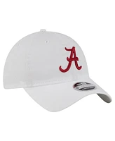 New Era Men's White Alabama Crimson Tide Active Ripstop 9TWENTY Adjustable Hat