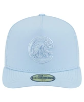 New Era Men's Light Blue Chicago Cubs Color Pack A-Frame 59FIFTY Fitted Hat
