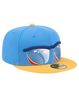 New Era Men's Blue/Yellow Jersey Shore BlueClaws Authentic Collection 59FIFTY Fitted Hat