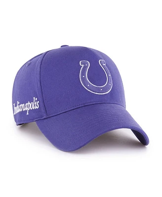 '47 Brand Men's Blue Indianapolis Colts Foundation Offside Adjustable Hat