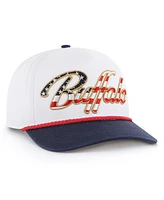 '47 Brand Men's White Buffalo Bills Patriotic Overhand Hitch Adjustable Hat