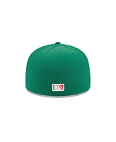 New Era Men's White Worcester Red Sox Theme Nights 59FIFTY Fitted Hat