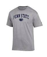 Champion Men's Heather Gray Penn State Nittany Lions Arch Over Logo T-Shirt