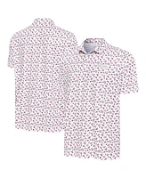 Antigua Men's White Atlanta Braves Independence Day Polo Shirt