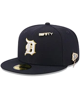 New Era Men's Navy Detroit Tigers 2025 59FIFTY Day Fitted with Pins Hat