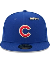 New Era Men's Royal Chicago Cubs 2025 59FIFTY Day Fitted with Pins Hat