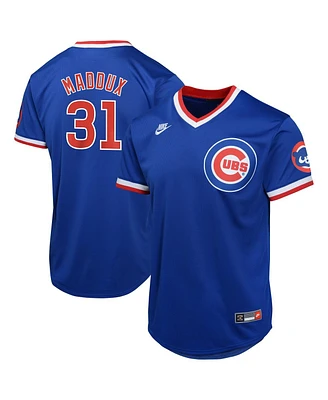 Nike Big Boys and Girls Greg Maddux Royal Chicago Cubs Cooperstown Collection Limited Jersey