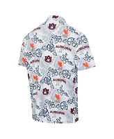 Reyn Spooner Men's White Auburn Tigers Performance Polo Shirt