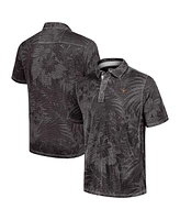 Tommy Bahama Men's Black Texas Longhorns Sport Santiago Paradise Polo Shirt
