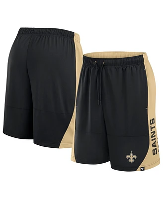 Fanatics Men's Black New Orleans Saints No Defense Shorts