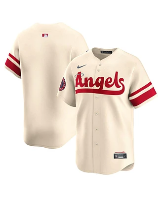 Nike Men's Cream Los Angeles Angels City Connect Limited Jersey