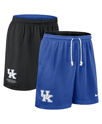 Nike Men's Royal/Black Kentucky Wildcats 2025 Sideline Reversible Performance Shorts