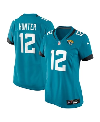 Nike Women's Travis Hunter Teal Jacksonville Jaguars 2025 Nfl Draft First Round Pick Team Game Player Jersey