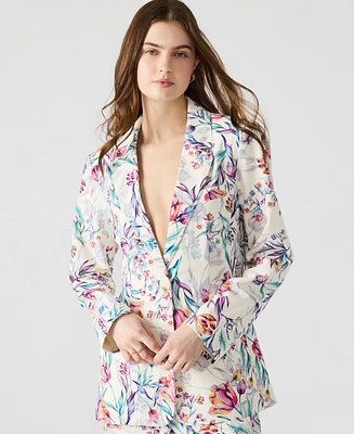 Steve Madden Women's Floral Print Destiny Blazer