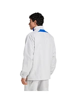 Adidas Men's Silver Bayern Munich Urban Purist Aeroready Full-Zip Track Jacket