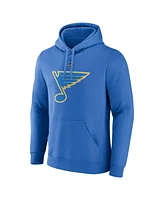 Fanatics Men's Blue St. Louis Blues Alternate Logo Fleece Pullover Hoodie