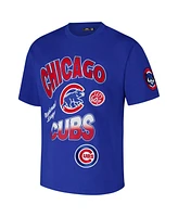 Pro Standard Men's Royal Chicago Cubs Turn It Up Dropped Shoulder T-Shirt