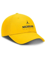 Jordan Men's Maize Michigan Wolverines Club Performance Adjustable Hat