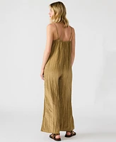 Steve Madden Women's Crinkle Desdemona Jumpsuit