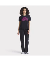 Nike Women's Black Miami Marlins 2025 City Connect Flowy Fashion Tri-Blend Performance T-Shirt