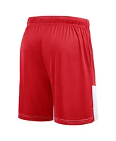 Logo Athletic Men's Red Detroit Wings Best of the Shorts