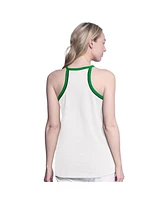 G-iii 4Her by Carl Banks Women's White Boston Celtics Curveball Racerback Tank Top