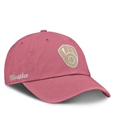 Nike Men's and Women's Pink Milwaukee Brewers Club Adjustable Hat