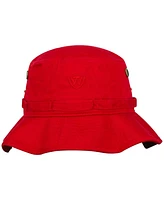 Top of the World Men's Red Nebraska Huskers Angler Washed Bucket Hat