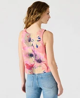 Steve Madden Women's Sleeveless Cropped Elia Top