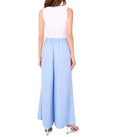 Parker Women's The Maire Linen-Blend Wide-Leg Pants
