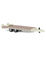 First Gear Dcp 1/64 Beavertail Equipment Trailer, Marshmallow White 60-1993