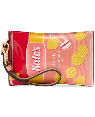 kate spade new york Snack Time Patent Card Case Wristlet