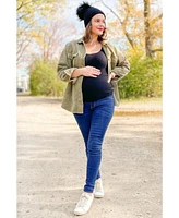 Pinkblush Maternity Navy Blue Skinny Jeans