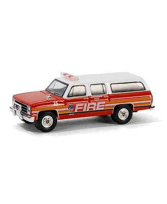 1/64 1991 Suburban, Fdny Battalion Chief, Hobby Exclusive Greenlight 30501