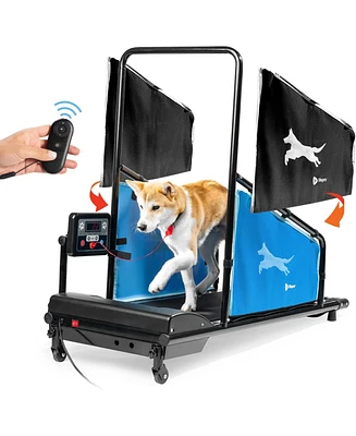 Lifepro PawRunner Compact Dog Treadmill – Indoor Pet Fitness Machine for Small & Medium Dogs up to 130 lbs – Durable Treadmill for Canin