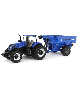 Ertl 1/32 New Holland Genesis T8.355 Tractor with J&M Grain Cart