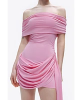 Nocturne Women's Off Shoulder Mini Dress