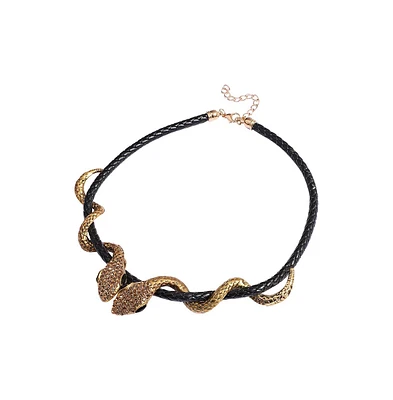 Sohi Twisted Snake Necklace