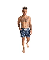 Chubbies Men's 5.5" Navy Dallas Cowboys The Neon Lined Classic Swim Trunks